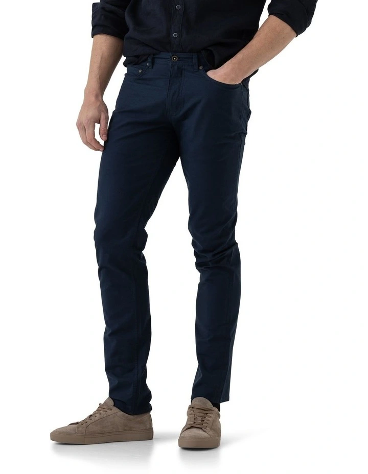 Rodd & Gunn Gunn Straight Fit Jean Regular Leg In Navy