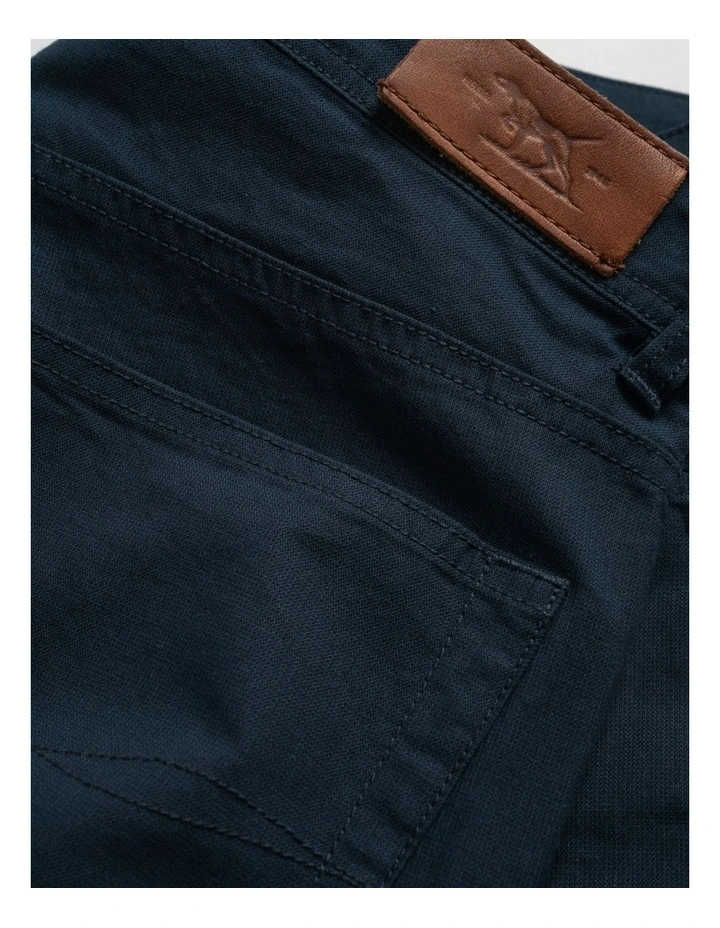 Rodd & Gunn Gunn Straight Fit Jean Regular Leg In Navy - Image 6