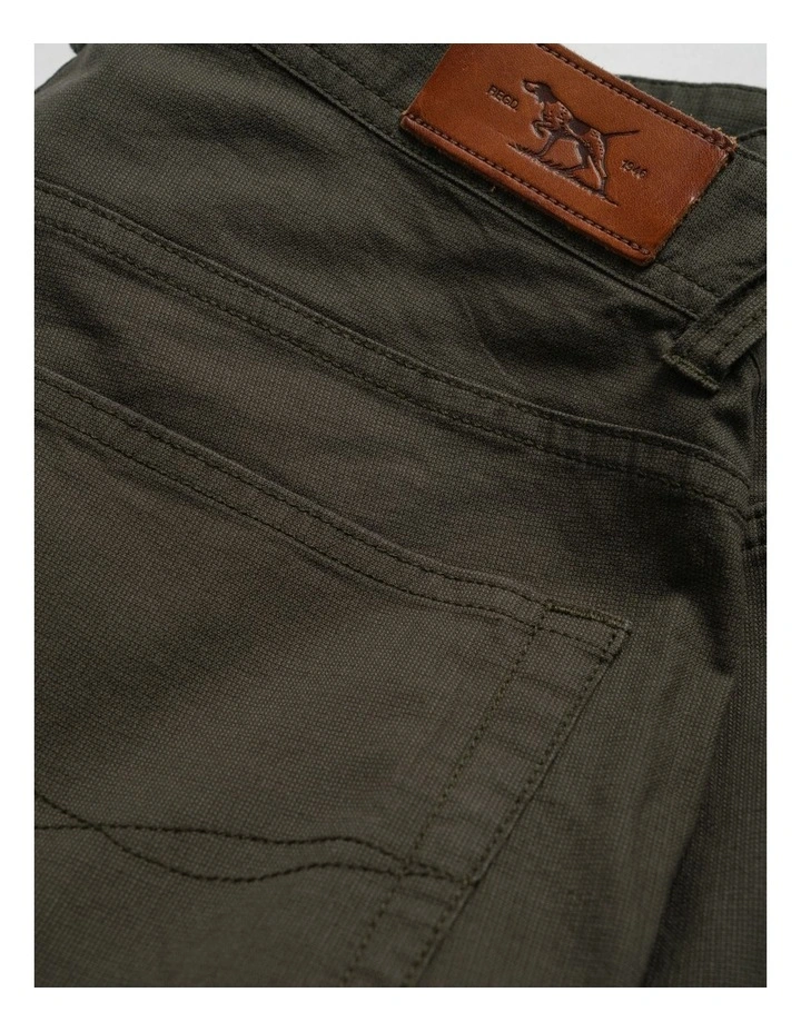 Rodd & Gunn Gunn Straight Fit Jean Long Leg In Forest - Image 6