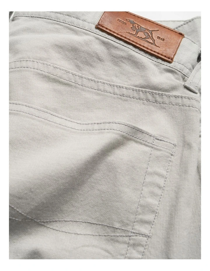 Rodd & Gunn Gunn Straight Fit Jean Regular Leg In Oatmeal - Image 6