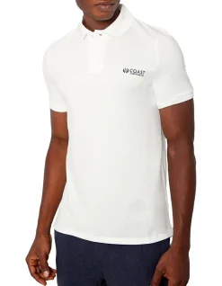 Coast Clothing Co White Coast Polo Shirt 9 Coast Clothing Co White Coast Polo Shirt -Nena & Pasadena Sales 869608450 5 720x928