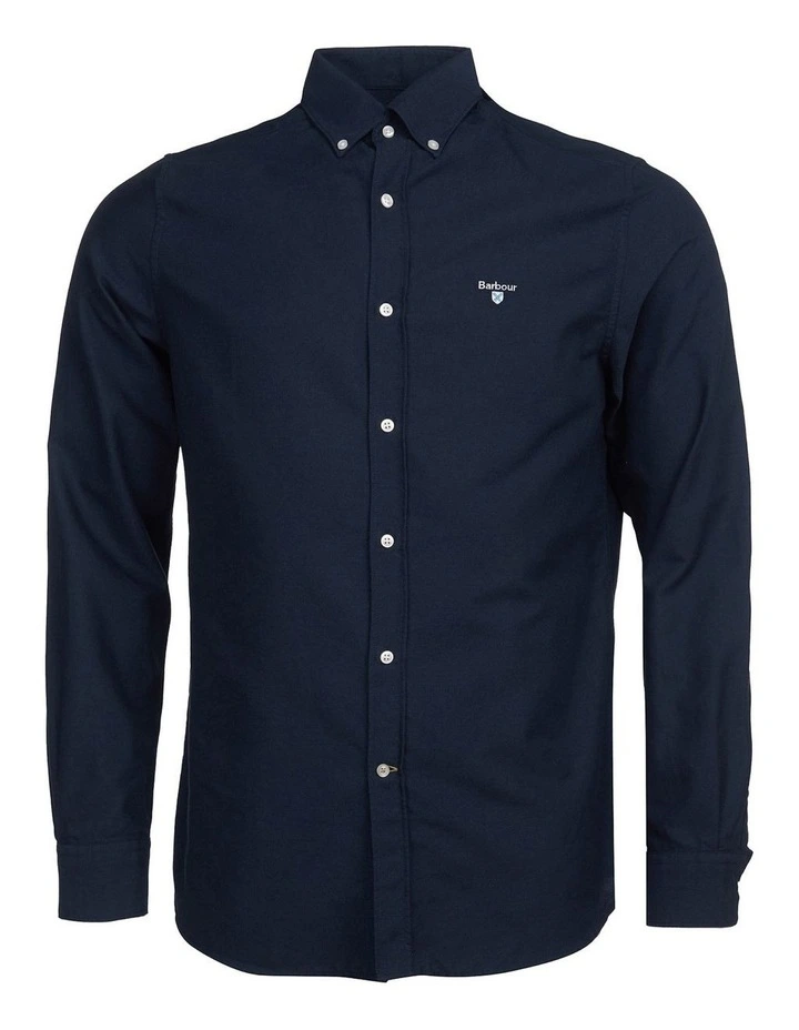 Barbour Oxford 3 Tailord Shirt Navy - Image 6