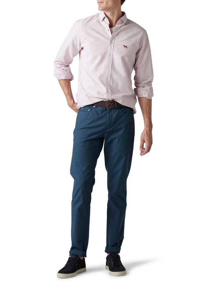 Rodd & Gunn Gunn Straight Fit Jean Long Leg In Bluestone - Image 2