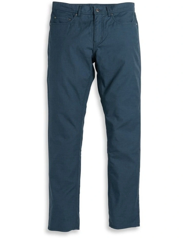 Rodd & Gunn Gunn Straight Fit Jean Long Leg In Bluestone - Image 4