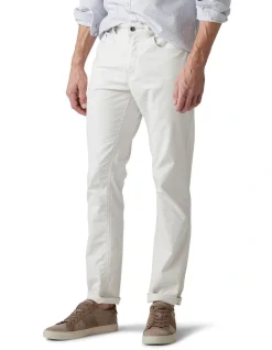 Rodd & Gunn Gunn Straight Fit Jean Regular Leg In Coconut