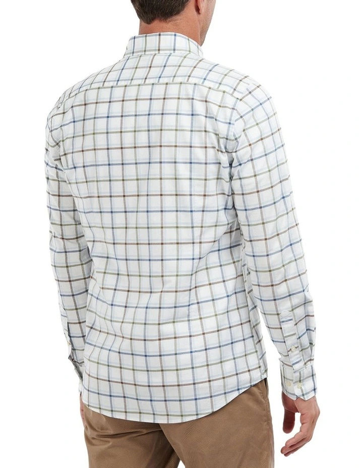 Barbour Crantock Oxford Long Sleeve Shirt Sky - Image 2