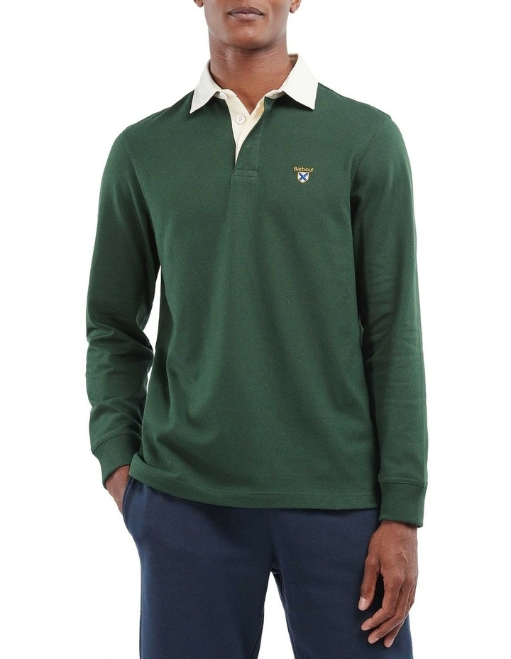 Barbour Crest Rugby Sycamore