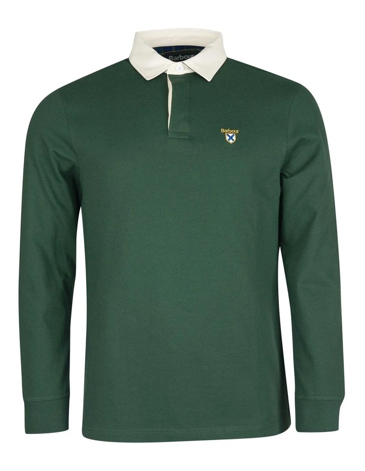 Barbour Crest Rugby Sycamore - Image 4