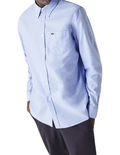 Lacoste Long Sleeve Regular Fit Oxford Shirt Overview