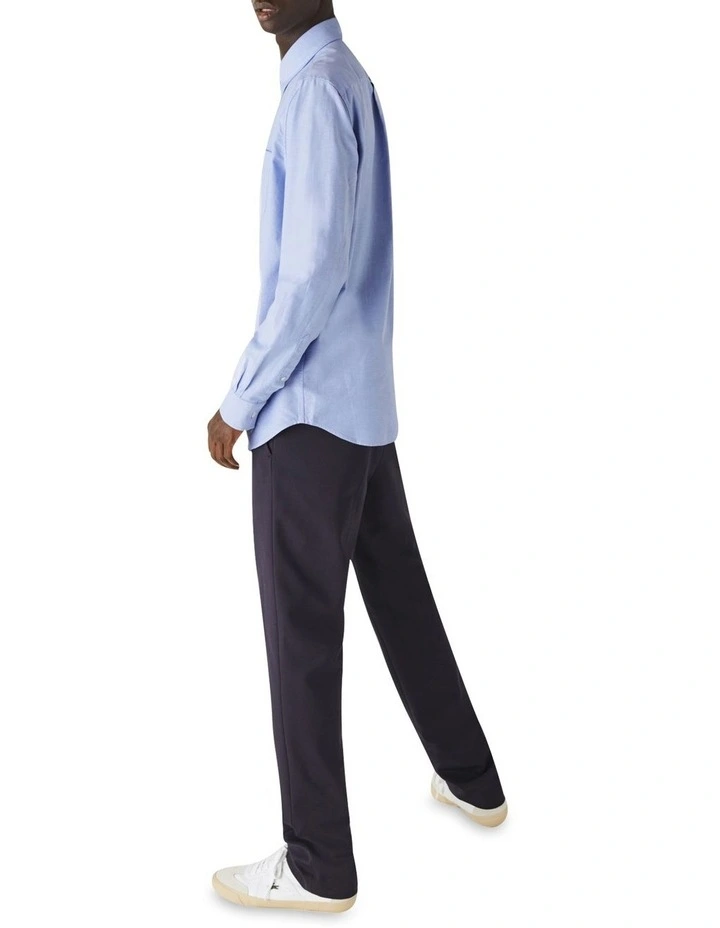 Lacoste Long Sleeve Regular Fit Oxford Shirt Overview - Image 2