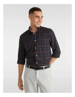 Yd. Lawson Long Sleeve Shirt In Ink