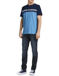 Jack & Jones Glenn Fox 104 Noos Slim Fit Jeans Blue Denim