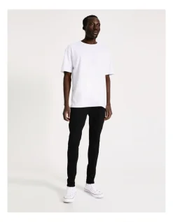 KSCY Nevada Super Skinny Fit Jean In Black