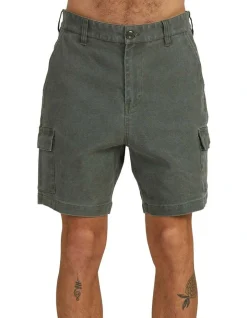 Quiksilver Crowded Cargo Short Green