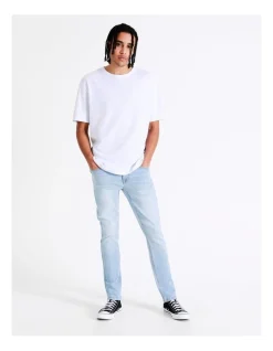 Kenji Ethan Slim Fit Jean In Artic Blue