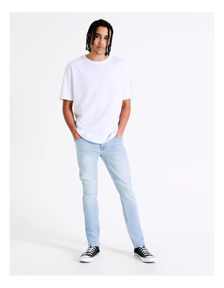 Kenji Ethan Slim Fit Jean In Artic Blue
