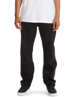 DC Worker Relaxed Fit Jeans Black
