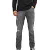 Jack & Jones Tim Vintage Recycled Cotton Jeans In Black Denim