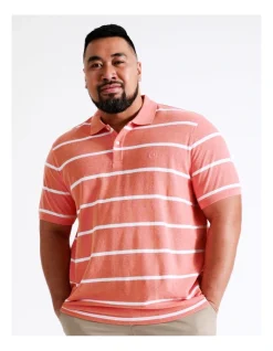 Reserve Hugo Stripe Polo In Orange 7 Reserve Hugo Stripe Polo In Orange -Nena & Pasadena Sales 914693500 3 720x928