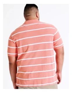 Reserve Hugo Stripe Polo In Orange 9 Reserve Hugo Stripe Polo In Orange -Nena & Pasadena Sales 914693500 5 720x928