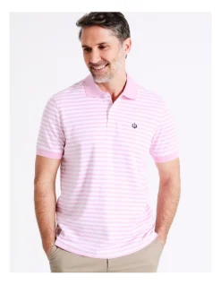 Reserve Dalhunty Stripe Polo In Pink 12 Reserve Dalhunty Stripe Polo In Pink -Nena & Pasadena Sales 918071650 6 2 720x928