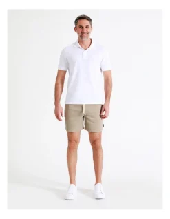 Reserve Kenneth Deck Shorts In Camel