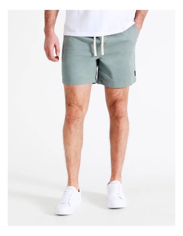 Reserve Kenneth Deck Shorts In Sage 3 Reserve Kenneth Deck Shorts In Sage - Image 3