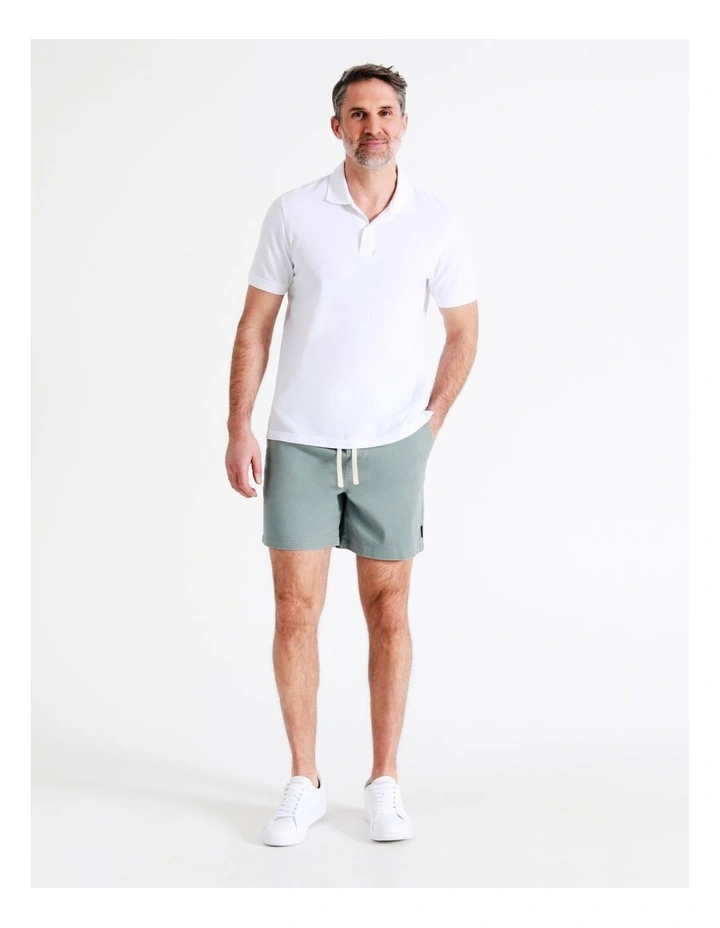 Reserve Kenneth Deck Shorts In Sage 4 Reserve Kenneth Deck Shorts In Sage - Image 4