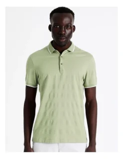 Blaq Morgan Textured Polo In Green 10 Blaq Morgan Textured Polo In Green -Nena & Pasadena Sales 918596440 4 720x928