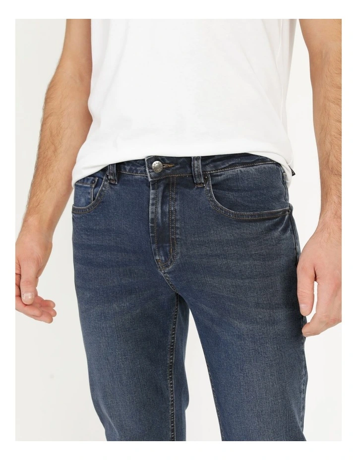 Maddox Dylan Regular Straight Jean Size 30 Leg Length In Indigo - Image 6