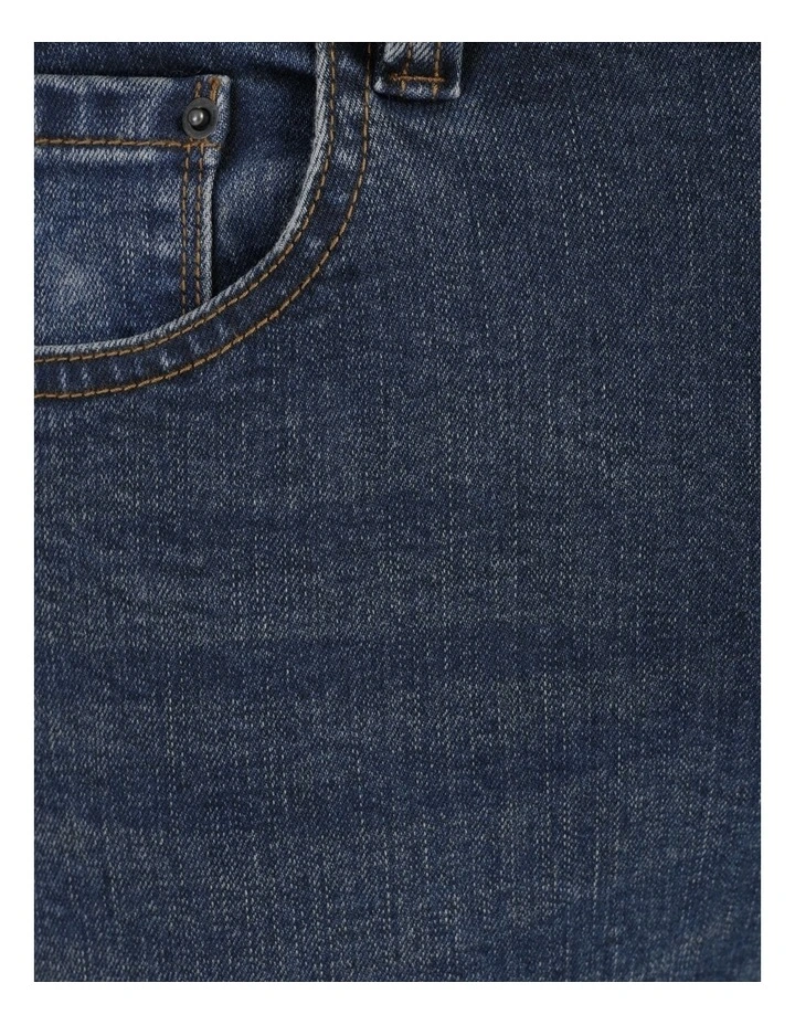 Maddox Dylan Regular Straight Jean Size 30 Leg Length In Indigo - Image 7