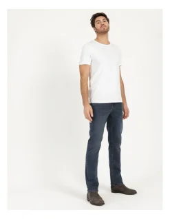 Maddox Dylan Regular Straight Jean Size 34 Leg Length In Indigo