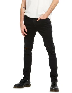 Lee Z-One Fearless Jeans In Fearless Black
