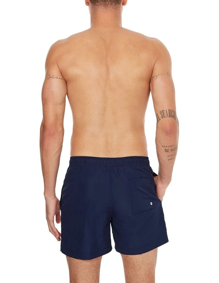 Calvin Klein Intense Power Logo Medium Swimshort In Navy - Image 3