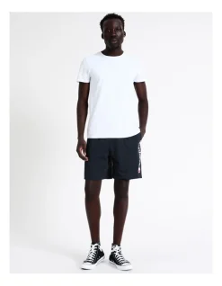 Champion Script Jersey Short In Navy