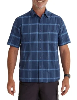 Breakaway Dao Seersucker Shirt In Steel