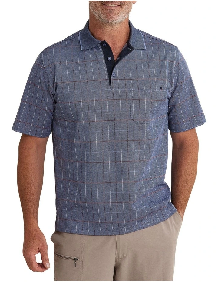 Breakaway Che Micro Pima Polo In Serene