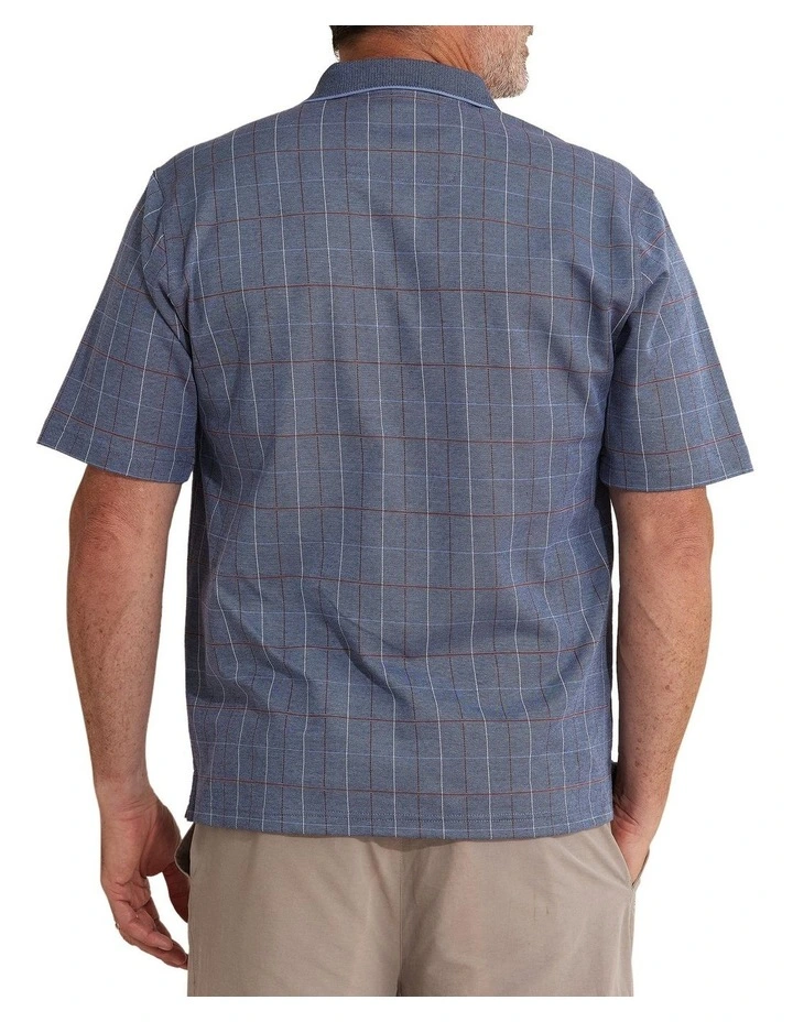 Breakaway Che Micro Pima Polo In Serene - Image 3