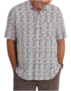 Breakaway Columbus Bamboo Shirt In Bronze