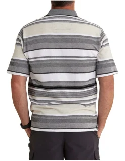 Breakaway Inka Cotton Pique Polo In Grey Marle 7 Breakaway Inka Cotton Pique Polo In Grey Marle -Nena & Pasadena Sales 924981670 3 720x928