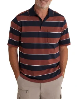 Breakaway Zermat Kinnersly Polo In Brown