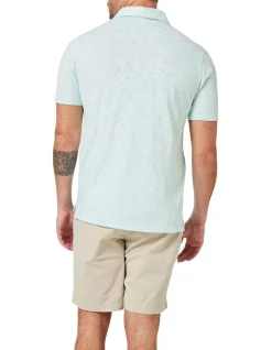 Alternative view of Blazer Hayes Slub Polo In Mint