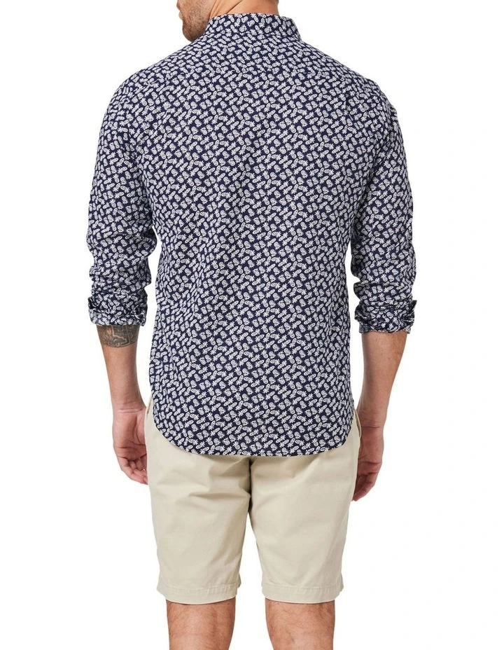 Blazer Pineapple Long Sleeve Shirt In Print/Navy 2 Blazer Pineapple Long Sleeve Shirt In Print/Navy - Image 2