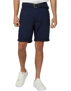 Ben Sherman 5 Pocket Walk Short In Peacoat
