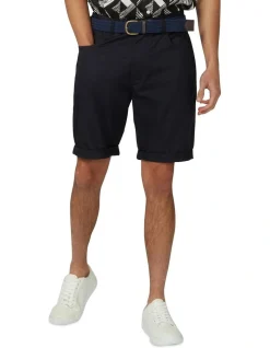Ben Sherman 5 Pocket Walk Short In Black