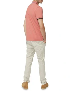 Ben Sherman Signature Polo In Dark Pink -Nena & Pasadena Sales 928331380 4 720x928