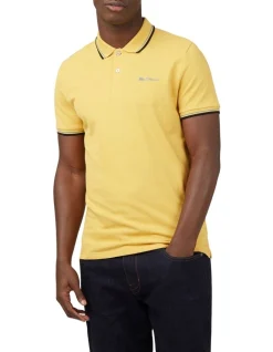Ben Sherman Signature Polo In Yellow
