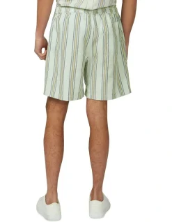 Alternative view of Ben Sherman Yarn Dye Stripe Short In Eggshell