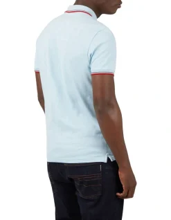 Alternative view of Ben Sherman Signature Polo In Sky Blue