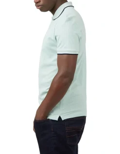 Alternative view of Ben Sherman Signature Polo In Eggshell Green